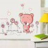 Samolepky na stenu - Zamilovaný medvedík 70x50 cm