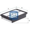 Vzduchový filter UFI 30.D20.00