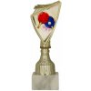 Pohár zlatý: Trofej Stolný tenis - 20cm