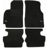JJ-AUTOMOTIVE Autokoberce velúrové s logom pre Honda HRV 3D 1999-2006, 4ks