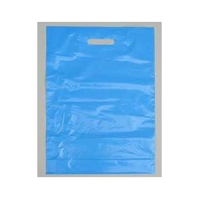 Taška polyetylénová s prehmatom modrá [1 ks]
