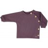 Dojčenské tričko s dlhým rukávom Koala Pure purple, 62 (3-6m)