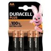DURACELL Plus Extra LIfe AA batéria 4ks