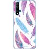 Odolné silikónové puzdro iSaprio - Feather Pattern 10 - Huawei Nova 5T
