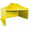 Expodom Rozkladací stan 3x4,5m hliníkový hexagon Žltá