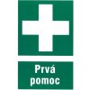 Nálepka Prvá pomoc-zelený kríž