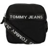 Unisex taška cez rameno Tommy Hilfiger TJM ESSENTIAL SQUARE REPORTER čierna