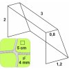 KOSIKSIETE Hádzanárska sieť 3x2x0,8x1,2/5/4mm biela