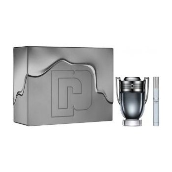 Paco Rabanne Invictus Intense EDT 100 ml + EDT 10 ml pre mužov darčeková sada