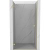 Mexen, Mexen Lunar-B Otočné ľavé sprchové dvere 95 cm, transparentné, brúsené zlaté - 832-095-000-55-00-L
