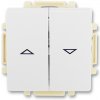 ABB ABB Swing-L - Spínač žalúziový s el. blokovaním (biely) 3557G-A88340 B1
