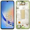 Samsung Galaxy A34 5G (SM-A346B) LCD displej + dotyková plocha + rám zelená - originál
