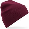 BEECHFIELD B 45N / Pletená čiapka z bio bavlny - burgundy Univerzálna