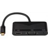 AppleKing redukcia V83 5v1 - HDMI / VGA / 3,5 mm jack / USB-C / USB-A na USB-C - čierna - možnosť vrátiť tovar ZADARMO do 30tich dní
