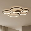 Trio Lighting Stropné LED svietidlo Rondo, čierne matné - 622610532