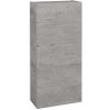 Dreja Horná skrinka FLOOR SYD 40 - D01 Betón / D01 Betón / Pravé