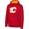 Outerstuff Dětská mikina Calgary Flames NHL Prime Po Flc Hood -Home Veľkosť: Dětské XL (13 - 15 let)