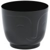 CHOMIK KRYT KVETINÁČ ATENA 140 MM – ČIERNY*41961