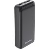 COLORWAY powerbanka/ 20 000mAh/ 2x USB/ USB-C/ Micro-USB/ Černá CW-PB200LPD2BK