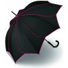 Pierre Cardin deštník skládací automatický černo červený