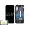 LCD Displej + Dotykové sklo Samsung Galaxy S22 Plus, S906B OLED Farba: Čierna