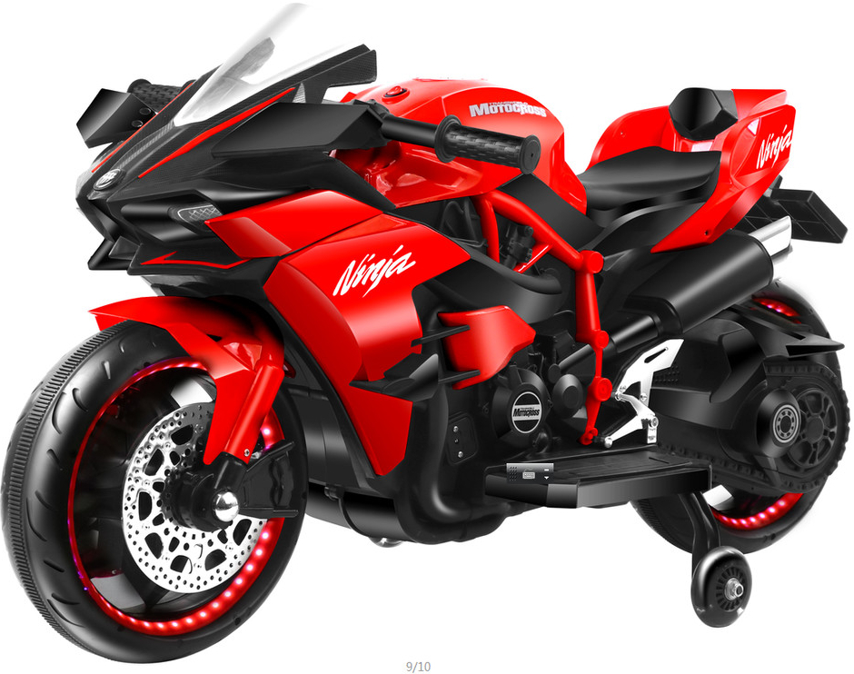 Mamido elektrická motorka Ninja červená