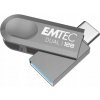 USB kľúč Emtec D280 128 GB USB 3.2 sivý