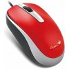 GENIUS DX-120/Kancelárska/Optická/1 200 DPI/Drôtová USB/Červená (31010105109)