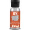 DARWI TEX farba na textil - Metalická strieborná 50 ml