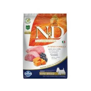 N&D dog GF PUMPKIN Adult mini lamb & blueberry 7 kg