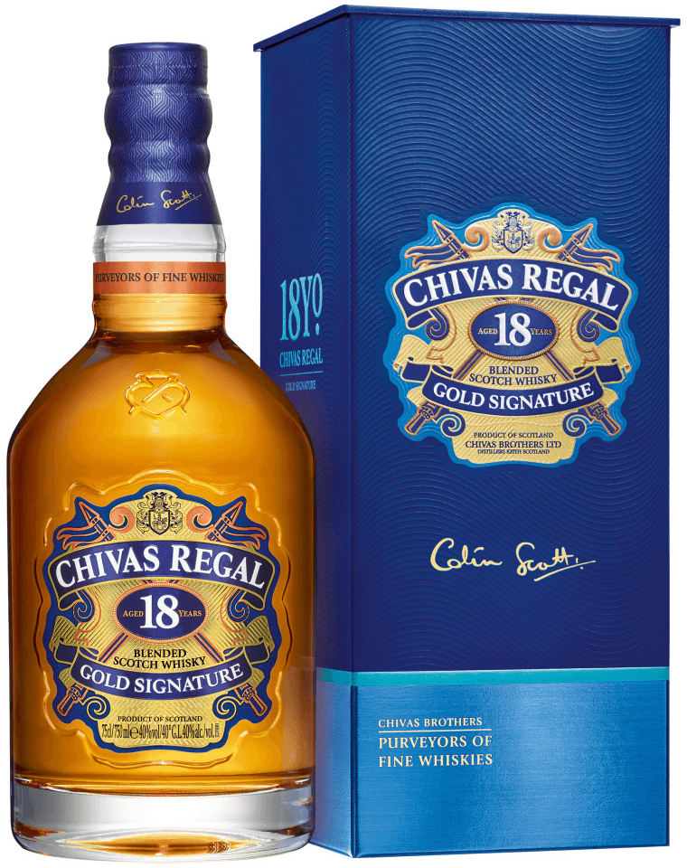 Chivas Regal 18y 40% 0,7 l (kazeta)