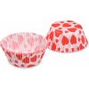 PAP cukrárenský košíček Srdcia Ø50x30mm 40 ks