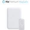 FixPremium - MagSafe PowerBank 5000mAh, biela