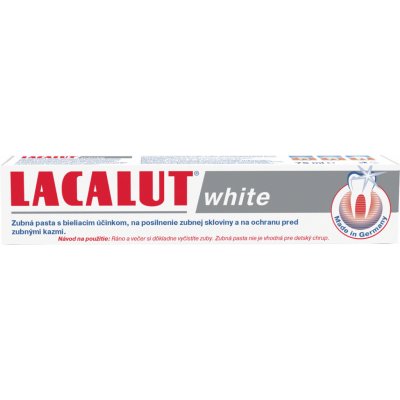 Lacalut white zubná pasta 75 ml