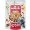 Kapsička Applaws Dog Taste Toppers in Broth hovädzie, fazuľky, batáty a paprika 85 g
