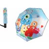 Dáždnik Príšerky skladací vystreľovací modrý