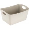 Koziol Úložný box Boxxx L Organic béžová, 15 l, 31 x 48 x 23,7 cm