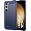 Techsuit Carbon Silicone kryt na Samsung Galaxy S23 Plus – modrý
