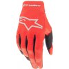 rukavice RADAR, ALPINESTARS (červená/stříbrná, vel. XL)