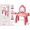 Mamido Mamido Detský kozmetický stolík s príslušenstvom 29ks svetlami