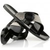 ŠĽAPKY KARL LAGERFELD JELLY III SPARKLE NFT KROSSTRAP BLACK RUBBER W/SILVER