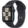 Apple Watch SE 40 mm Tmavo atramentový hliník s tmavo atramentovým športovým remienkom – M/L MR9Y3QC/A