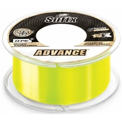 Sufix Monofil Advance Žlutá 300m 0,20mm 4,5kg