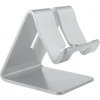 AppleKing hliníkový stojanček pre iPhone - strieborný - možnosť vrátiť tovar ZADARMO do 30tich dní