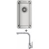 Teka BE LINEA RS15 18.40 X nerezová oceľ + Teka IN 938 CR chróm