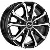 Alu disk MSW Offroad & Van MSW 48 VAN 7x17, 5x160, ET55 GLOSS BLACK FULL POLISHED