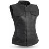 Dámska kožená vesta TXR Katy - 2XL