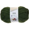 Pletacia priadza Vlnap YETTI 55075 zelená tmavá
