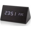 Platinium Drevený digitálny LED budík WAC-027