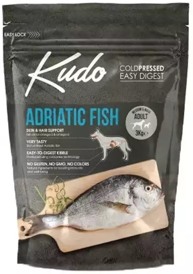 Kudo Dog LG Adult Medium&Maxi Adriatic Fish 20 kg